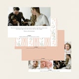 "Dottie" - Birth Announcements in Sweet Pea by Erin L. Wilson - Back of Card Options