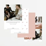 "Le Jardin" - Birth Announcements in Meadow by Emily Sabol Goss - Back of Card Options