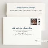 "Sweeping Name" - Birth Announcements in Ocean by Alethea and Ruth - FREE Recipient Addressing