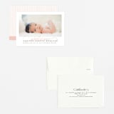 "Graceful Entrance" - Birth Announcements in Flamingo by Jessica Williams - Assembled