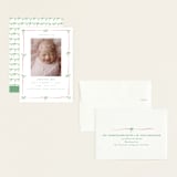 "Preppy Bow Border" - Birth Announcements in Candy by Susan Zinader - Assembled