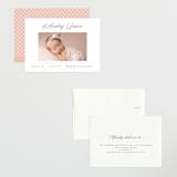 "Elegance" - Birth Announcements in Peony by Pixel and Hank - Assembled