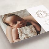 "Crested" - Birth Announcements in Fawn by mo kelley - Detail