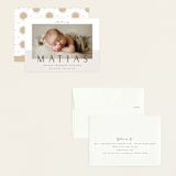 "Big News" - Birth Announcements in Ivory by Maria Hilas-Louie - Assembled