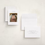"Simply Lovely" - Birth Announcements in Pearl by Pixel and Hank - Assembled