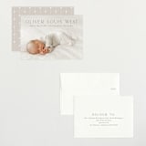 "Our Hearts" - Birth Announcements in Fog by Julia Hall - Assembled
