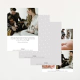"All write" - Birth Announcements in Cloud by Lea Delaveris - Back of Card Options