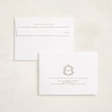 "Crested" - Birth Announcements in Fawn by mo kelley - FREE Recipient Addressing
