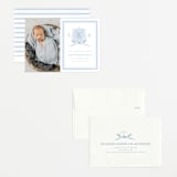 "Crest" - Birth Announcements in Sky by Corinne Malesic - Assembled