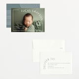 "Take Shape" - Birth Announcements in Snow by Lauren Chism - Assembled