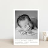 "Modern Grid" - Birth Announcements in Sand by Alexandra Cohn - Front