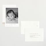 "Modern Grid" - Birth Announcements in Sand by Alexandra Cohn - Assembled