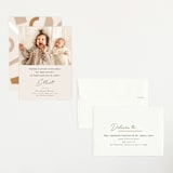 "Siblings" - Birth Announcements in Bamboo by Corinne Malesic - Assembled