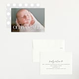 "Newest addition" - Birth Announcements in Snow by Elan Studio - Assembled