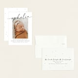 "Signature Name" - Birth Announcements in Coal by Meggy Masters - Assembled