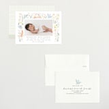 "Baby Garden" - Birth Announcements in Sky by Eve Schultz - Assembled