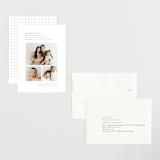 "Minimal Triad" - Birth Announcements in Onyx by Meggy Masters - Assembled