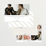 "Petite Introduction" - Birth Announcements in Cream by Jessica Williams - Back of Card Options