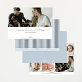 "Favorite Things" - Birth Announcements in Jade by That Girl Press - Back of Card Options