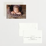 "Swoop" - Birth Announcements in Cloud by Jackie Crawford - Assembled
