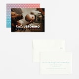 "meet me" - Birth Announcements in Cloud by Snow and Ivy - Assembled