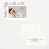 "Corner Hello" - Birth Announcements in Midnight by Jackie Crawford - Assembled