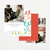 "hello doodle" - Birth Announcements in Dream by Stephanie Hawkes - Back of Card Options
