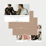 "concha" - Birth Announcements in Cocoa by chocomocacino - Back of Card Options