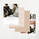 "Sibling intro" - Birth Announcements in Cotton by Creo Study - Back of Card Options