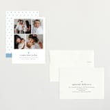 "LOVEABLE" - Birth Announcements in Bluebird by Melanie Kosuge - Assembled