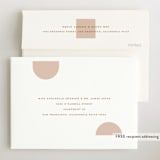 "Moderne Duo" - Birth Announcements in Rust by Lauren Chism - FREE Recipient Addressing