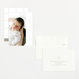 "Tarrytown" - Birth Announcements in Fawn by Megan Davis - Assembled