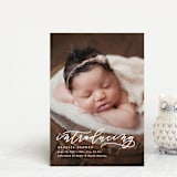 "Introducing" - Birth Announcements in Marble by Lea Delaveris - Front