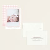 "Cotton Candy" - Birth Announcements in Blush by Lauren Chism - Assembled