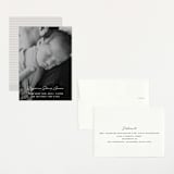 "Handwriting" - Birth Announcements in Snow by Bethan - Assembled