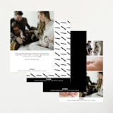 "Pano" - Birth Announcements in Snow by AK Graphics - Back of Card Options