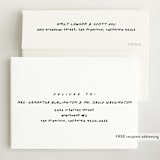 "Pano" - Birth Announcements in Snow by AK Graphics - FREE Recipient Addressing