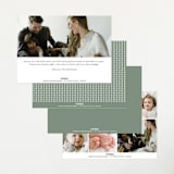 "Introduction" - Birth Announcements in Cloud by Sara Hicks Malone - Back of Card Options