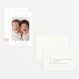"Cuddle Bugs" - Birth Announcements in Blush by Lauren Chism - Assembled