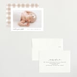 "Edgy" - Birth Announcements in Snow by Pixel and Hank - Assembled