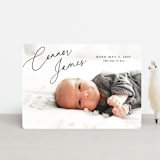 "On The Horizon" - Birth Announcements in Obsidian by Kaydi Bishop - Front