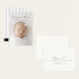 "Enchanted Love" - Birth Announcements in Noir by Ashlee Townsend - Assembled
