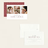 "Cheer All Year" - Birth Announcements in Rose by Michelle Taylor - Assembled