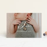 "Simplest" - Birth Announcements in Petal by Rebecca Daublin - Front