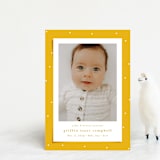 "Blanket" - Birth Announcements in Bee by Lea Delaveris - Front