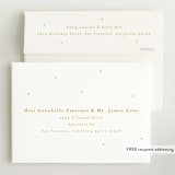 "Blanket" - Birth Announcements in Bee by Lea Delaveris - FREE Recipient Addressing