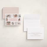 "Family Album" - Birth Announcements in Blush by Maria Alou - Assembled