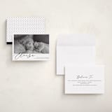 "First-Name Basis" - Birth Announcements in Onyx by Genna Blackburn - Assembled