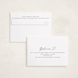 "First-Name Basis" - Birth Announcements in Onyx by Genna Blackburn - FREE Recipient Addressing