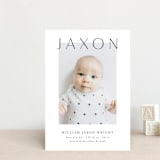 "Lift" - Birth Announcements in Ash by Lehan Veenker - Front